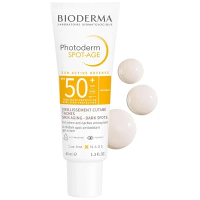 تصویر کرم ضد آفتاب فتودرم اسپات ایج بایودرما