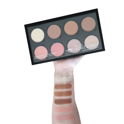 تصویر پالت کانتور و هایلایتر فوراور52