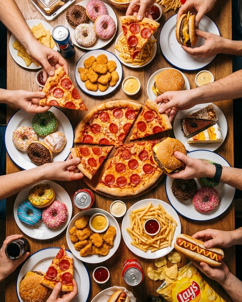 غذاهای فوق فرآوری شده و سرطان روده