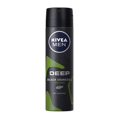 اسپری ضد تعریق مردانه نیوا مدل deep black charcoal amazonia