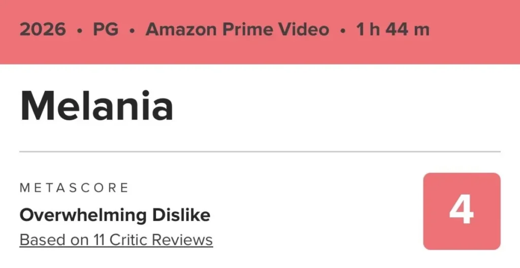 آمار مستند ملانیا ترامپ