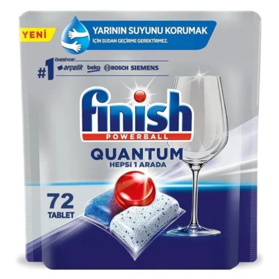 قرص ماشین ظرفشویی فینیش Quantum بسته 72 عددی