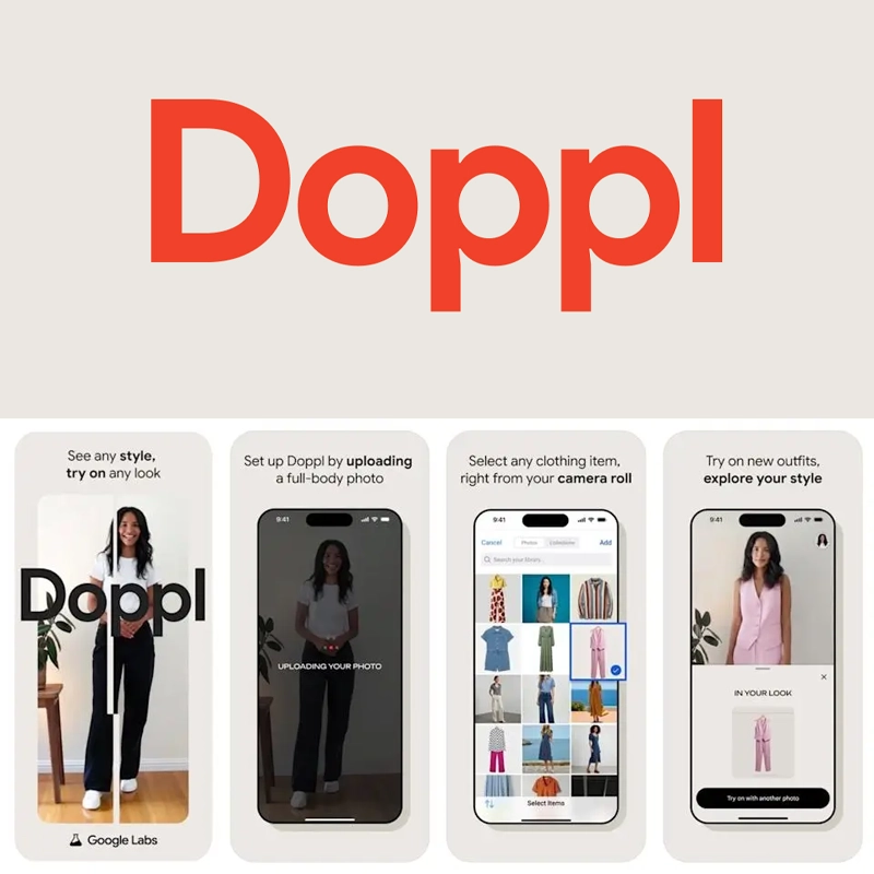 تصویر از اپلیکیشن doppl