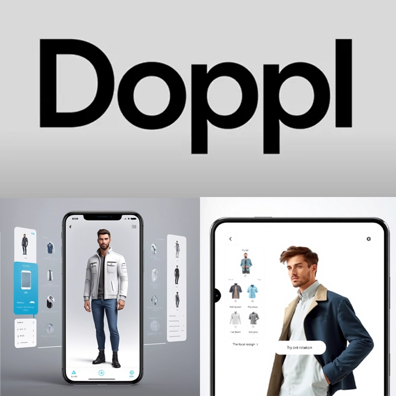 تصویر از اپلیکیشن doppl